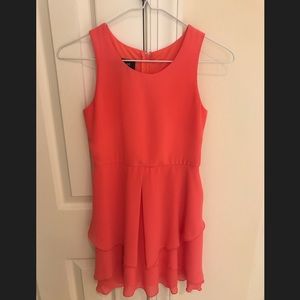 I.N. Girl coral dress from Dillard’s
